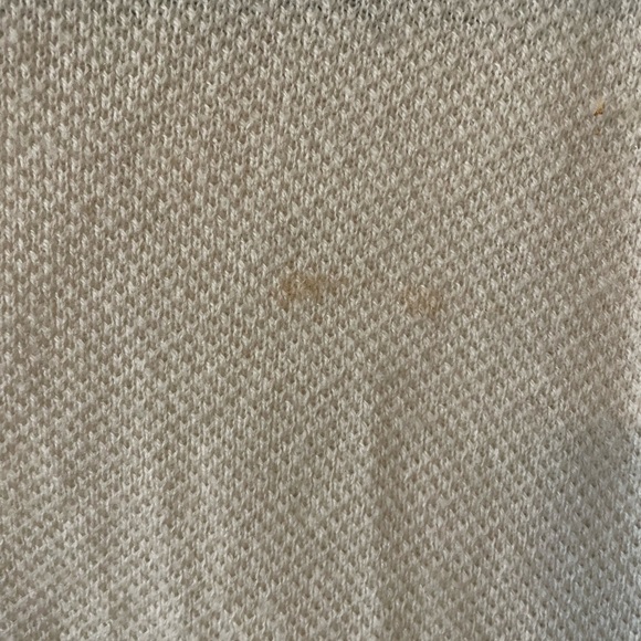 Magaschoni New York 100% cashmere cream 3/4 sleeve cardigan - Picture 5 of 6